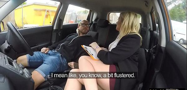  Driving instructor Katy boned by student